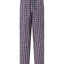 Pantalón Pijama Hombre Largo Algodón Popelín Cuadros - Rojo 8925_90