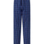 Pantalón Pijama Hombre Largo Algodón Popelín Cuadros - Azul 8926_38