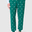 Men's Long Printed Knit Pajama Pants - Green 8511_46