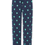 8513 - Pantaloni lunghi in maglia stampati - Blu scuro