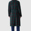 0604 - Men's Winter Fleece Coat Premium Printed Polyester - Bottle Green