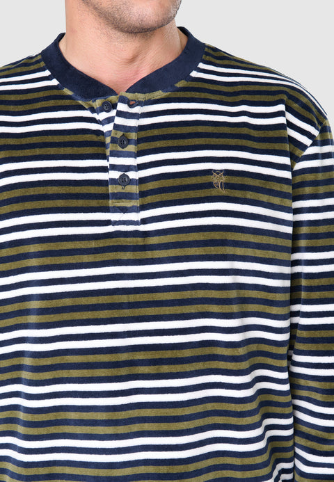 Pijama Hombre Largo Velour Invierno 5734 | El Búho Nocturno - 79453921 - https://www.elbuhonocturno.com/