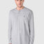 7524 - Long Sleeve Knit T-shirt with Smooth Placket - Gray