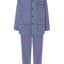   Pijama Hombre Largo Popelín Azul 2981 | El Búho Nocturno - 69833960 - https://www.elbuhonocturno.com/  