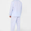  Pijama Hombre Largo Tela Azul 5625 | El Búho Nocturno - 25851443 - https://www.elbuhonocturno.com/  