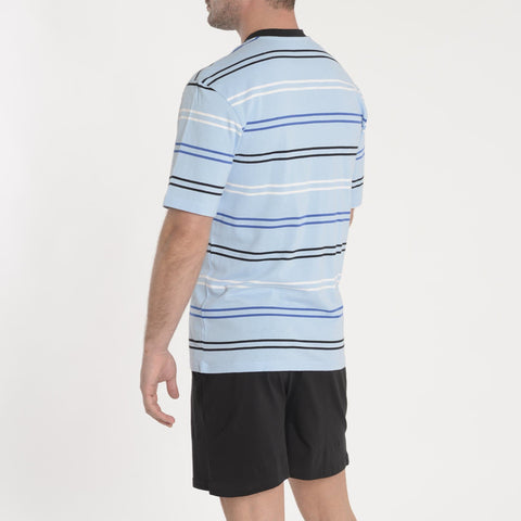 Pijama Hombre Verano Corto Tapeta Algodón Punto 3548 | El Búho Nocturno - 26051878 - https://www.elbuhonocturno.com/