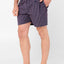 Pantalón Pijama Hombre Corto Popelín Cuadros Rojo
