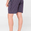Pantalón Pijama Hombre Corto Popelín Cuadros Rojo