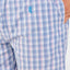 Pantalón Pijama Corto Hombre Popelín Cuadros - Azul 8505_33