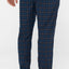 Pantalón Pijama Hombre Largo Franela Cuadros Grises Franela