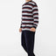 Pijama Hombre Largo Tapeta Punto Rayas Azul