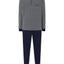 Pijama Hombre Largo Invierno Premium Punto Tapeta Hecho El Portugal Jersey Gris
