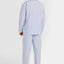   Pijama Hombre Largo Tela Azul 1525 | El Búho Nocturno - 69148260 - https://www.elbuhonocturno.com/  