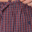 Pantalón Pijama Hombre Largo Popelín Cuadros Granate