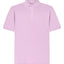 Polo Hombre Manga Corta Verano 100% Algodón Tapeta Pique Liso Violeta
