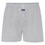 Calzoncillos Bóxer Hombre Popelín Estampado Blanco