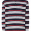 Pijama Hombre Largo Tapeta Punto Rayas Azul