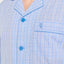   Pijama Hombre Largo Tela Azul 1526 | El Búho Nocturno - 47437699 - https://www.elbuhonocturno.com/  