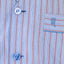 Pijama Hombre Corto Judo Popelín Rayas Granate