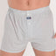 Calzoncillos Bóxer Hombre Popelín Estampado Blanco