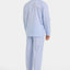   Pijama Hombre Largo Tela Azul 1526 | El Búho Nocturno - 61132806 - https://www.elbuhonocturno.com/  