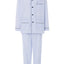   Pijama Hombre Largo Tela Azul 1525 | El Búho Nocturno - 28565153 - https://www.elbuhonocturno.com/  