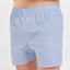 Calzoncillos Bóxer Hombre Popelín Cuadros Cuadros Rayas Azules