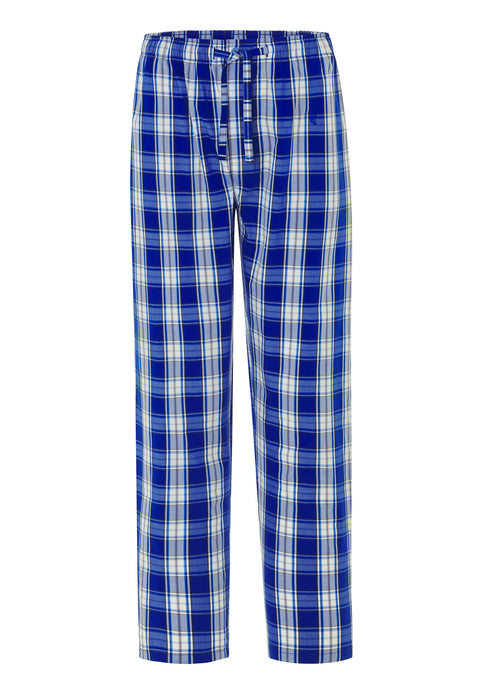 Pantalón Pijama Hombre Largo Popelín Cuadros Azafata