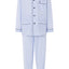  Pijama Hombre Largo Tela Azul 5625 | El Búho Nocturno - 39778532 - https://www.elbuhonocturno.com/  